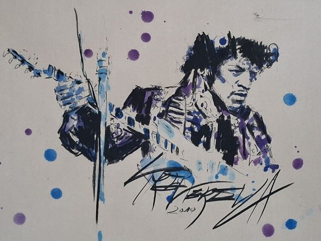 king of e guitar jimi hendrix