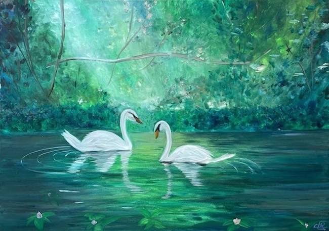 the two swans