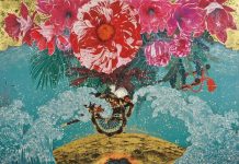 L’incanto dell’Arte Giapponese ispirata al tradizionale periodo Edo nella pittura di Kyosuke Tchinaï utopia hanakaguya