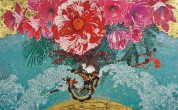 L’incanto dell’Arte Giapponese ispirata al tradizionale periodo Edo nella pittura di Kyosuke Tchinaï utopia hanakaguya