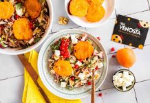 Insalata estiva di cavolo cappuccio e radicchio con albicocche insalata di cappuccio radicchio con albicocche grigliate