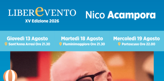 LiberEvento entra nella penultima settimana con il Concerto d’Estate del Circolo Musicale E.Porrino di Portoscuso, Matteo Saudino e Nico Acampora