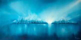 I cinque elementi delle evocative opere di Maria Isabel de Lince, tra realtà rarefatta ed echi di memoria lights in the sky