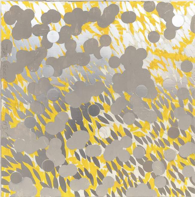 yellow and silver mimosa feb 2