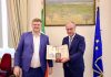 Camera, vicepresidente Mulè incontra omologo Kiev: “Pieno sostegno a Ucraina, no a confini imposti con la forza”