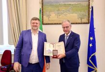 Camera, vicepresidente Mulè incontra omologo Kiev: “Pieno sostegno a Ucraina, no a confini imposti con la forza”