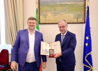 Camera, vicepresidente Mulè incontra omologo Kiev: “Pieno sostegno a Ucraina, no a confini imposti con la forza”