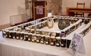 Ercole Olivario Pop a Roma per l’inaugurazione di Vinòforum con le migliori Olive da Tavola d’Italia