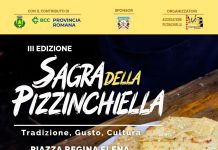 Il 12 settembre a Campagnano di Roma la III edizione della Sagra della Pizzinchiella