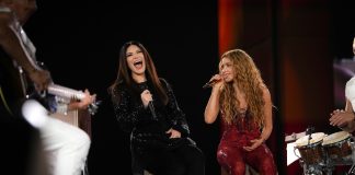 Laura Pausini ospite speciale di Shakira a Madrid