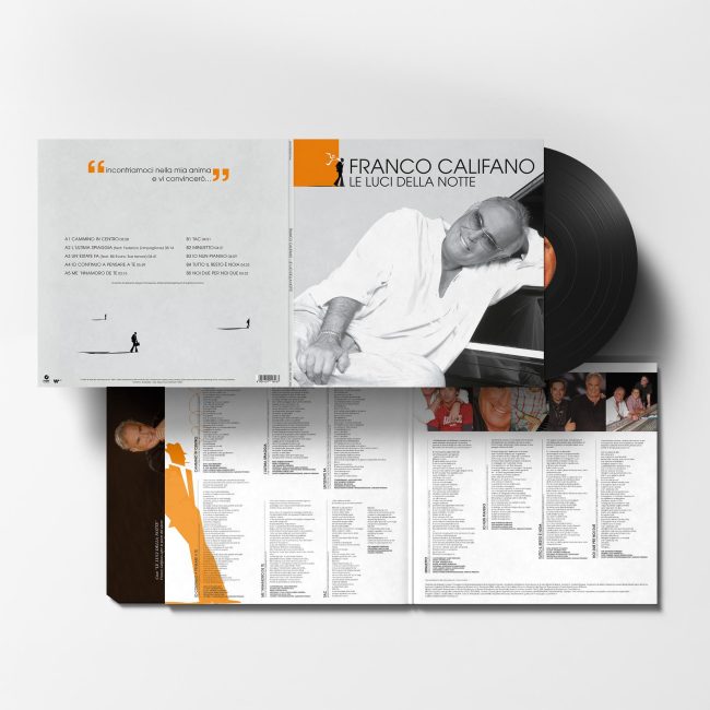 franco califano esce in vinile le luci della notte da Lopinionista.it franco califano esce in vinile le luci della notte