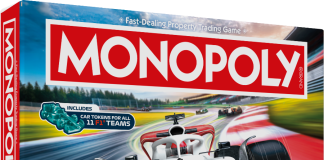 Monopoly Formula 1, edizione speciale del gioco da tavolo più celebre del mondo che trasforma il salotto in un circuito automobilistico