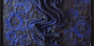 L’Arte Materica di Mayada Shibir, per attraversare il confine tra radici, identità culturale e filosofia antropologica blue manifesto of peace
