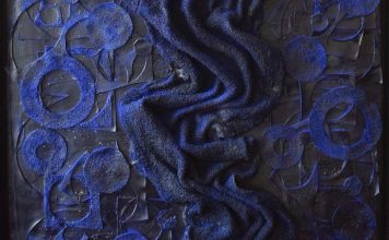 L’Arte Materica di Mayada Shibir, per attraversare il confine tra radici, identità culturale e filosofia antropologica blue manifesto of peace