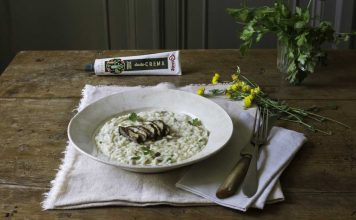 Risotto ai funghi porcini con Dadocrema Bauer: la ricetta risotto funghi