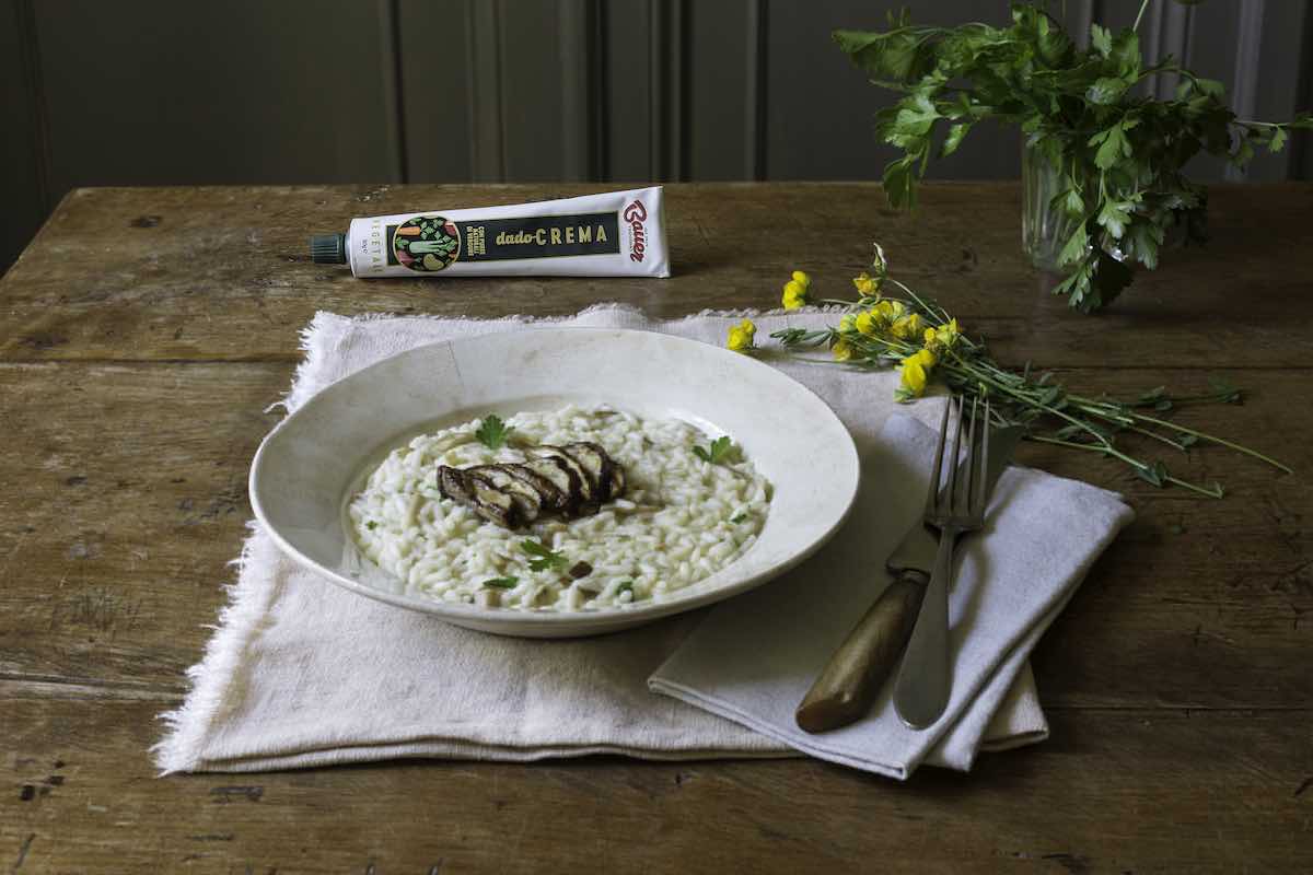risotto ai funghi porcini con dadocrema bauer la ricetta da Lopinionista.it risotto ai funghi porcini con dadocrema bauer la ricetta