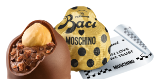 36 cartigli inediti Baci Perugina firmati Moschino reinterpretano le parole dei sentimenti con un linguaggio contemporaneo