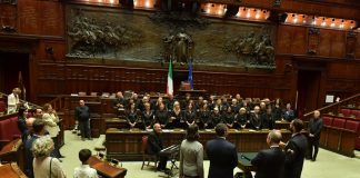 Montecitorio a Porte aperte, doppia apertura: nuovo percorso di arte contemporanea, apertura della banda della Polizia Penitenziaria