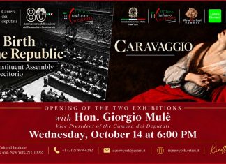 A New York la mostra sugli 80 anni della Costituente e la Maddalena in estasi del Caravaggio