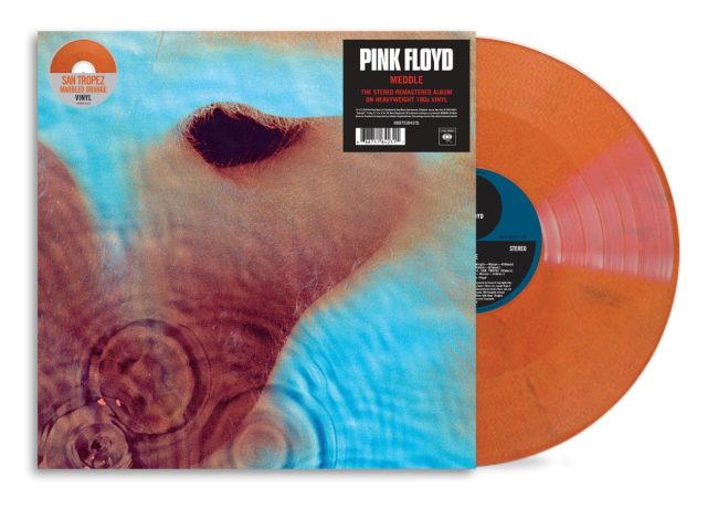 nuova edizione in vinile arancione di meddle lo storico album dei pink floyd da Lopinionista.it nuova edizione in vinile arancione di meddle lo storico album dei pink floyd