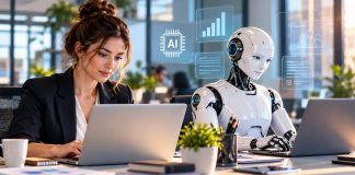 Intelligenza artificiale e lavoro femminile: il progresso tecnologico rischia di ampliare le disuguaglianze? collaborazione donna-robot