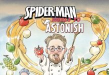 Spider-Man e lo chef Cristiano Tomei insieme nel Marvel Universe cucina da eroi