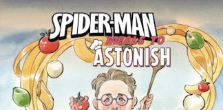 Spider-Man e lo chef Cristiano Tomei insieme nel Marvel Universe cucina da eroi