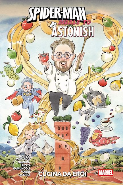 spider man e lo chef cristiano tomei insieme nel marvel universe da Lopinionista.it spider man e lo chef cristiano tomei insieme nel marvel universe
