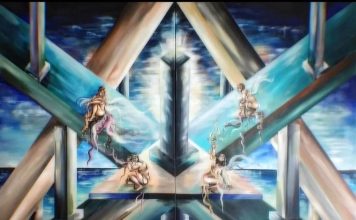 Il Surrealismo Metafisico di Greta Gurizzan, simbologia e figure mitologiche in bilico tra passato e presente eterno four dimention