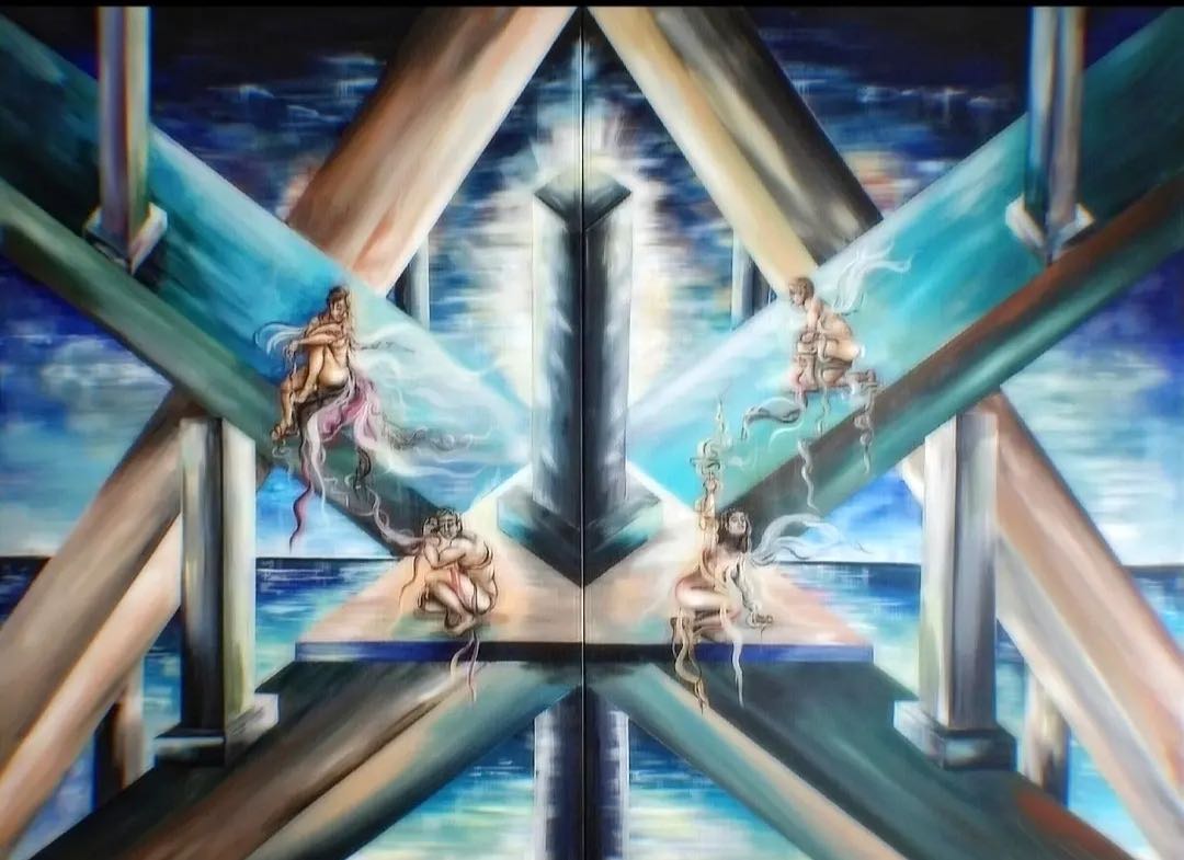 il surrealismo metafisico di greta gurizzan simbologia e figure mitologiche in bilico tra passato e presente eterno da Lopinionista.it il surrealismo metafisico di greta gurizzan simbologia e figure mitologiche in bilico tra passato e presente eterno