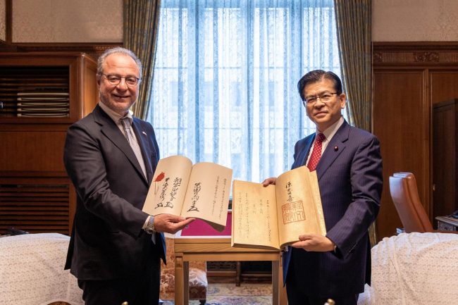 mul232 in giappone cerimonia per i 160 anni delle relazioni diplomatiche da Lopinionista.it mul232 in giappone cerimonia per i 160 anni delle relazioni diplomatiche