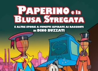 Topolino celebra Dino Buzzati: un volume speciale per i 120 anni dalla nascita dello scrittore paperino blusa stregata